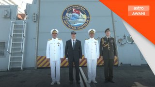 Malaysia negara ketujuh disinggah kapal TCG Kinaliada F514