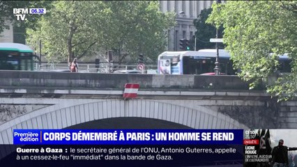 Valise contenant un corps démembré sous le pont d'Austerlitz: un homme s'est rendu à la police