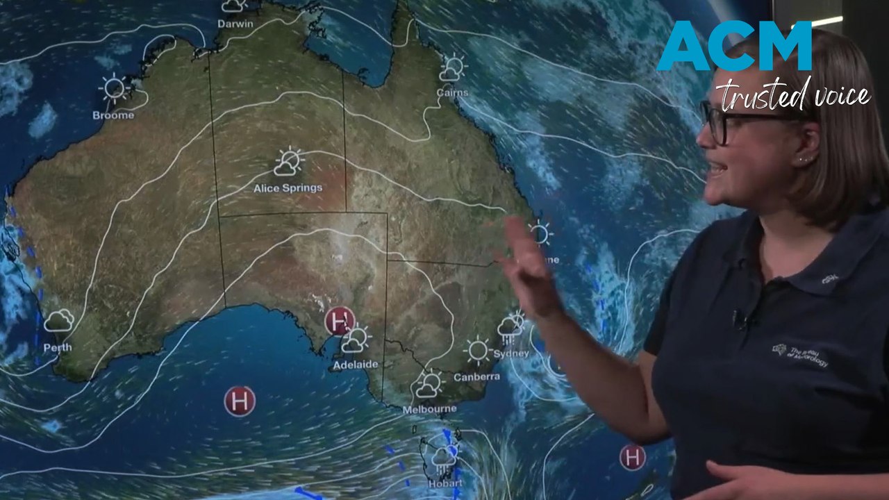 Showers easing but continuing across east coast states