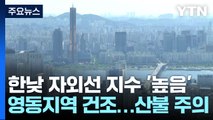 [날씨] 내륙 한낮 25℃, 맑고 따뜻...영동 산불 유의 / YTN