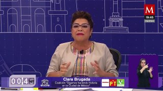 Clara Brugada anuncia a Marcelo Ebrard, Omar Harfuch y Ernestina Godoy como consejeros de seguridad