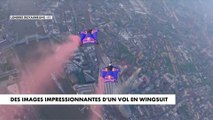Des images impressionnantes d'un vol en Wingsuit à Londres