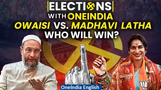 Hyderabad Lok Sabha Elections: Madhavi Latha, BJP Candidate Eyes To Defeat Owaisi in His Stronghold