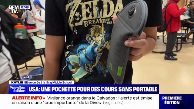 Dans un collège du Connecticut, cette pochette magnétique verrouille les portables des élèves