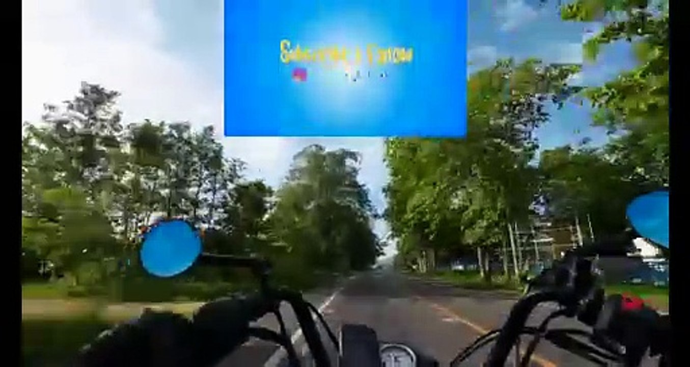 214 KM auf der Enny, eine Reise nach Lampang. Ein Dashcam Video