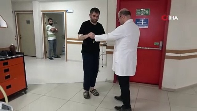 Bel fıtığı patlayan hasta ameliyat sonrası sağlığına kavuştu