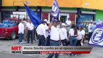 Mario Dávila confía en el apoyo ciudadano a pocos días de las elecciones  _ NRT noticias