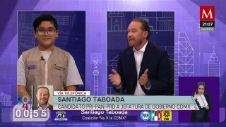 Santiago Taboada se encuentra determinado y confidente tras el debate