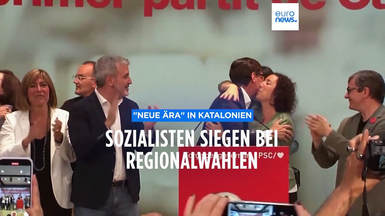 'Neue Ära' in Katalonien: Sozialisten siegen bei Regionalwahlen