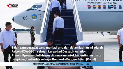 Intip Kehebatan Skadron Udara 17 Dalam Latihan Pengamanan Penerbangan VVIP Presiden RI dengan Pesawat Falcon 8X/A-080