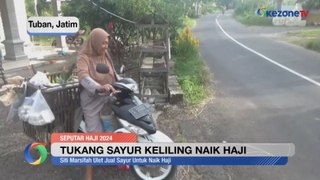 Kisah Siti Marsifah Ulet Jual Sayur Keliling untuk Naik Haji