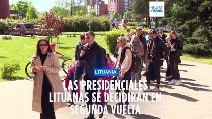 El actual presidente de Lituania, primero en las elecciones, se juega el cargo en segunda vuelta