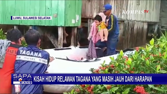 Beginilah Kisah Hidup Perjuangan Relawan Tagana di Kabupaten Luwu