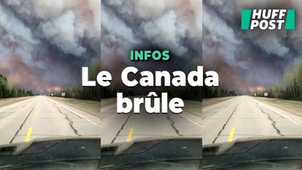 Descargar video: Au Canada, les feux de forêts ont déjà commencé, des milliers de personnes évacuées