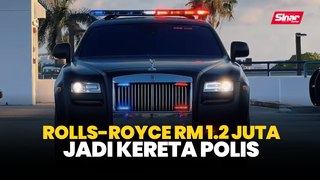 Rolls-Royce RM1.2 juta jadi kereta polis