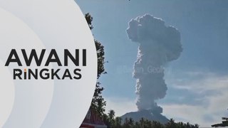 AWANI Ringkas: Gunung berapi Ibu meletus, muntahkan abu setinggi 5km