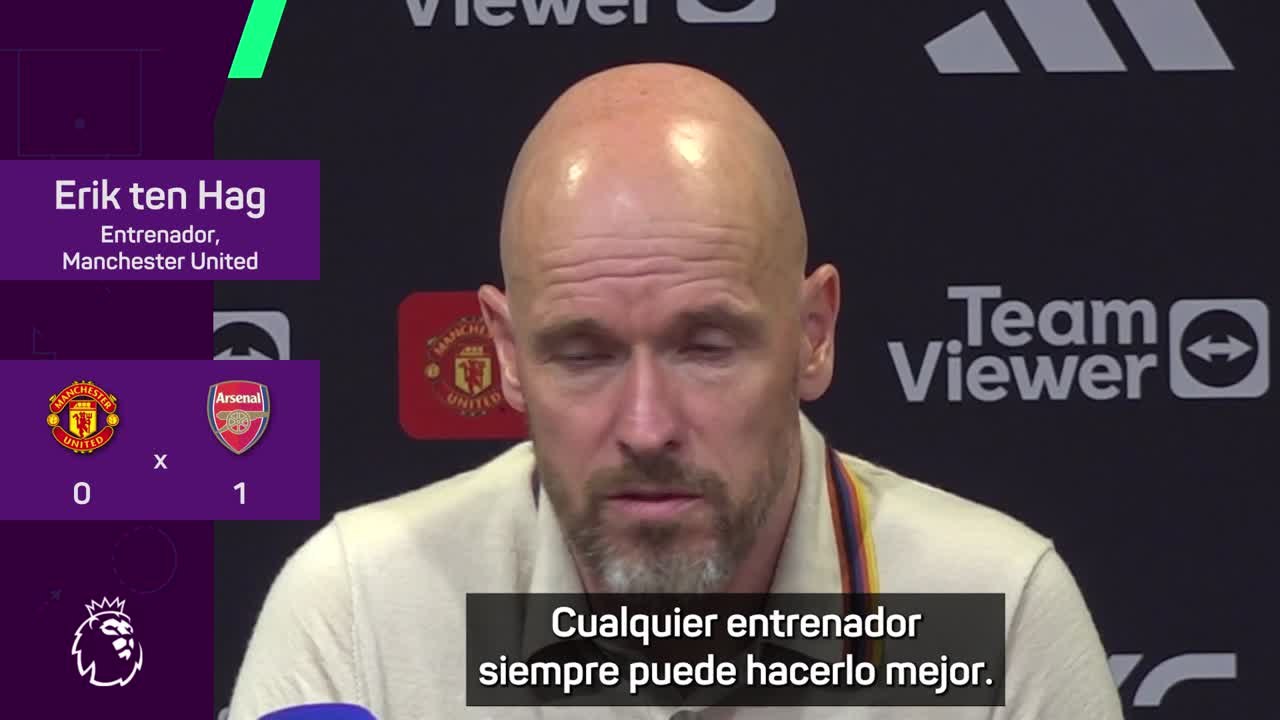 Ten Hag pone come excusas las lesiones por el mal año del United: "Es como nadar con las manos en la espalda"