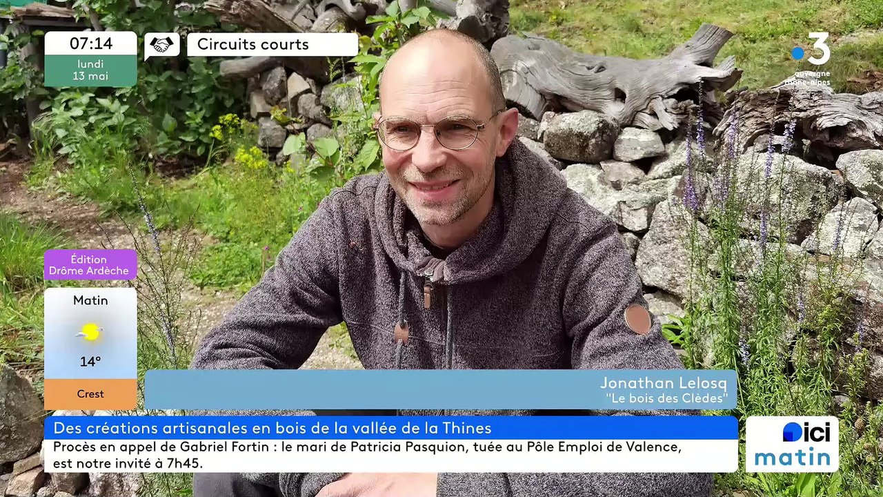 A Malarce-sur-la-Thines, Le bois des Clèdes, créations uniques en bois des Cévennes ardéchoises