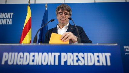 Puigdemont: “Podemos agrupar una mayoría más amplia que la de Illa”