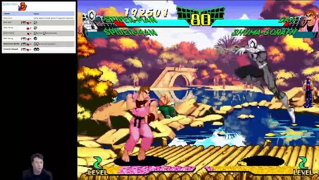 (PSX) Marvel Super Heroes vs Street Fighter - 09 - (JP) Armored Spider-man - Lv 8 - no ending