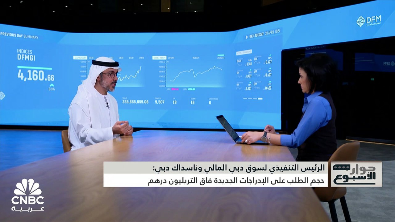 الرئيس التنفيذي لسوق دبي المالي وناسداك دبي لـ...