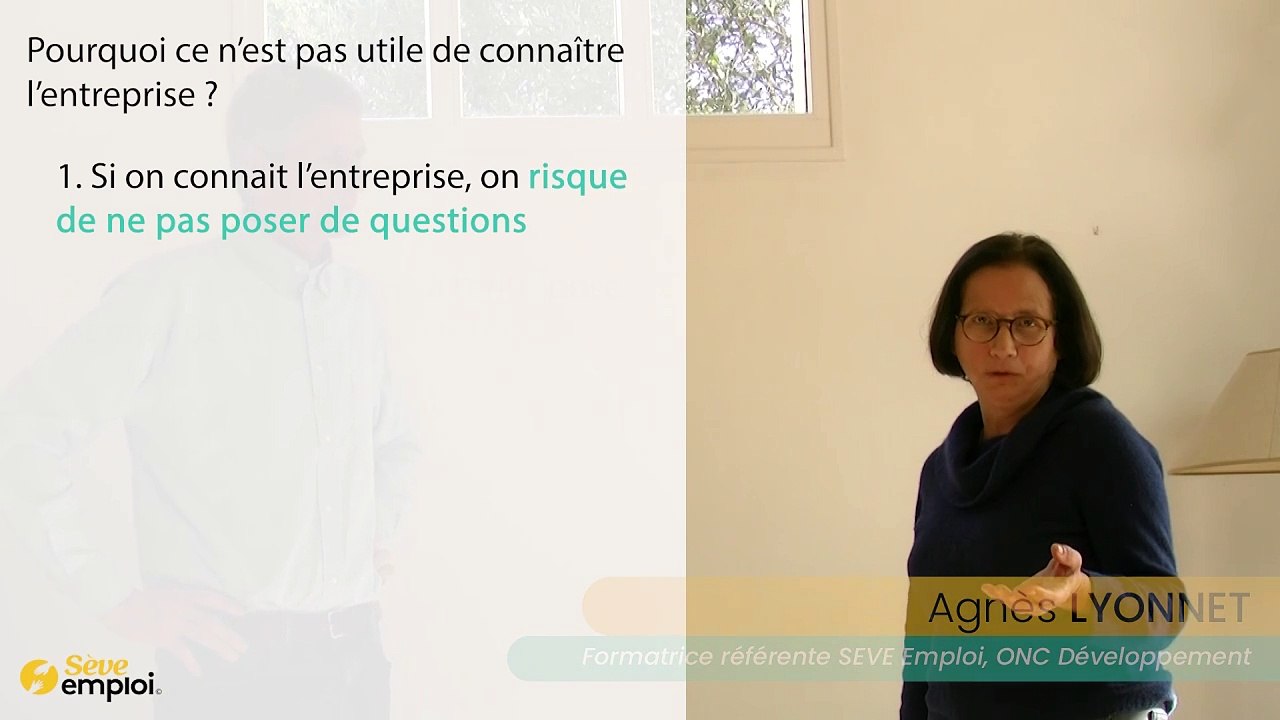 Est-il indispensable de connaître une entreprise avant d'aller la rencontrer