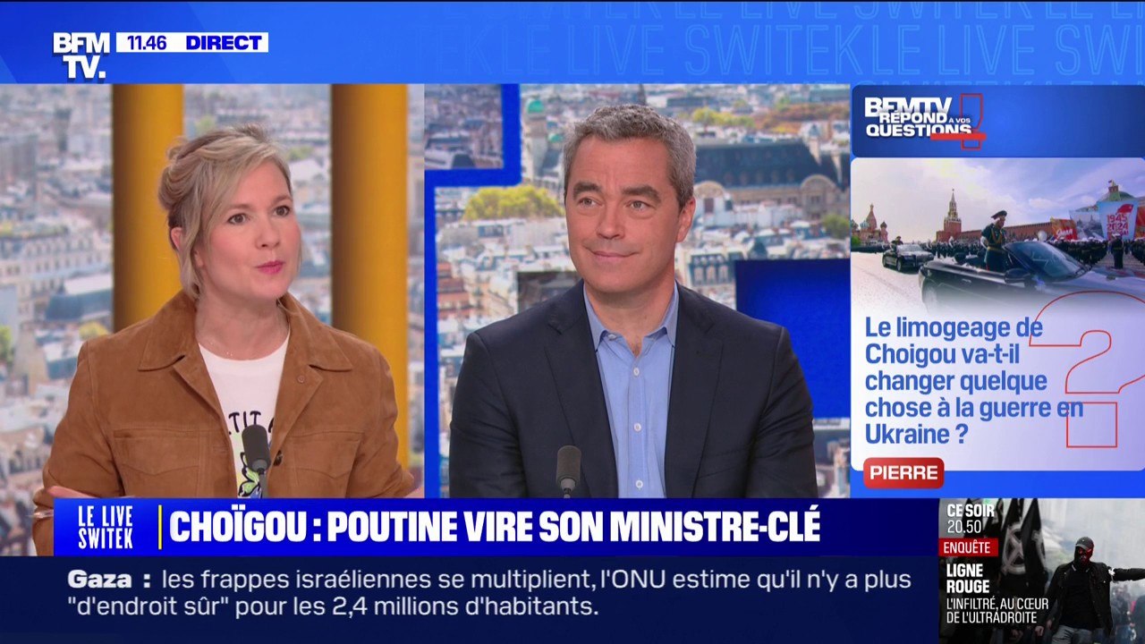 Le limogeage de Sergueï Choïgou va-t-il changer quelque chose à la guerre en Ukraine? BFMTV répond à vos questions