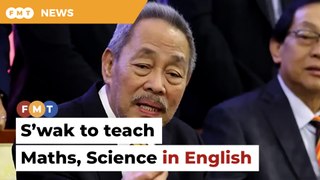 S’wak secondary schools to teach Maths, Science in English from 2026