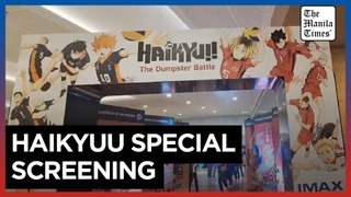 Haikyuu: The Dumpster Battle special fans screening