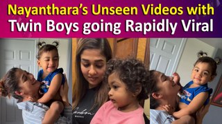 Nayanthara’s Goofy Moments with sons Uyir and Ulagam going Rapidly Viral