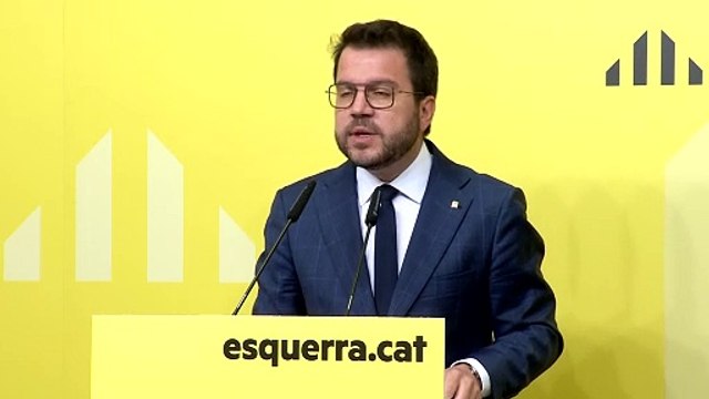 Pere Aragonès dimite y anuncia que deja la política y no será diputado del Parlament tras los malos resultados de ERC
