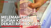 Melemah Tipis, Rupiah Kembali Dekati Rp16.100