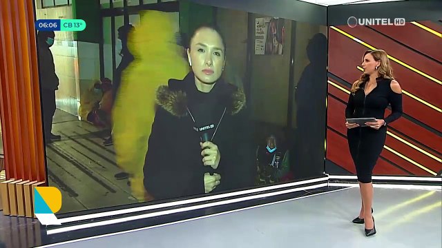 Pese a las bajas temperaturas las personas madrugan en busca de atención en hospitales públicos de Santa Cruz