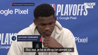 Timberwolves - Edwards rèvele ce qu'il a dit à Murray après le match