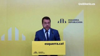 Aragonès abandona la primera línea política