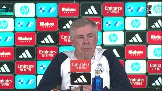 El momento cómico de Ancelotti durante la rueda de prensa