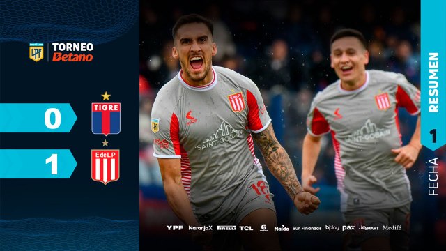 Tigre vs Estudiantes (0-1) | LPF Torneo Betano 2024 | Fecha 1