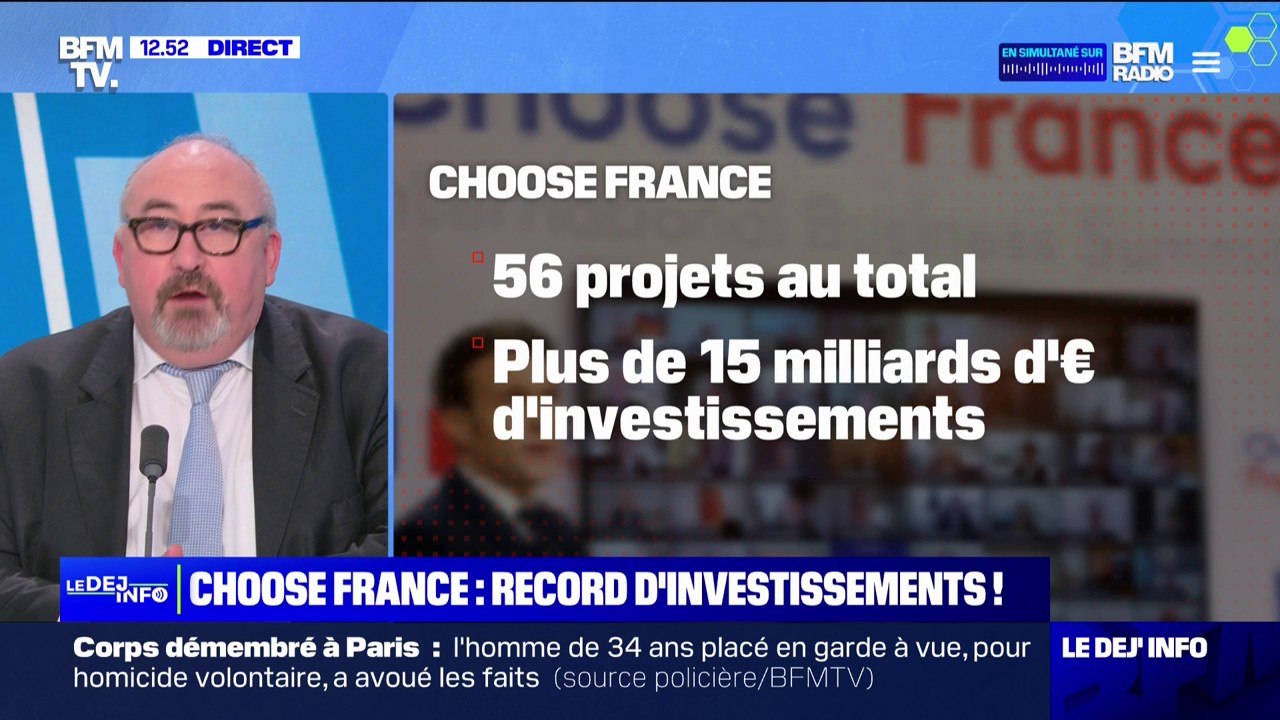 Choose France: 180 patrons étrangers sont réunis pour annoncer des investissements de plus de 15 milliards d'euros