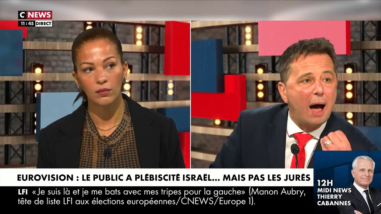 Gros accrochage sur CNews entre Jean-Marc Morandini et l’ancien patron de Sud Radio à propos des prises de position de l’animateur Arthur qui défend la représentante d’Israël à l’Eurovision - Regardez