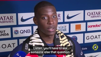 None of my business - Mukiele on lack of Mbappe's tributes from PSG