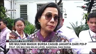 PDIP Kantongi 8 Nama untuk Maju Pilkada Jakarta, Salah Satunya Sri Mulyani