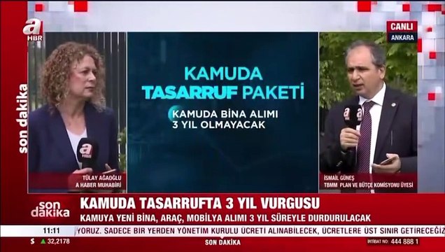 AK Parti Uşak milletvekili İsmail Güneş Tasarruf paketini değerlendirdi