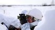 Artillery exercise of the 120th Guards Artillery Brigade