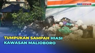 Usai Libur Panjang, Tumpukan Sampah Hiasi Kawasan Malioboro