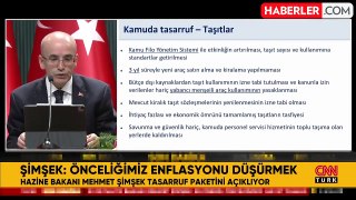 Mehmet Şimşek'in açıkladığı kamuda tasarruf paketine CHP'den ilk yorum
