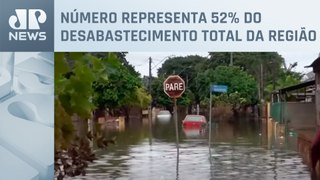86 mil pontos estão sem água em Esteio e Sapucaia, no Rio Grande do Sul