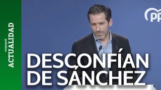 El PP desconfía de Sánchez y Puigdemont
