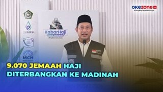 9.070 Jemaah Haji Indonesia Diterbangkan ke Madinah Hari Ini