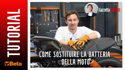 Officina Gazzetta Motori: ecco come si sostituisce la batteria della moto