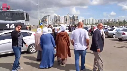 'Özgürlüğe ses ver' eyleminde açıklamaya izin verilmedi